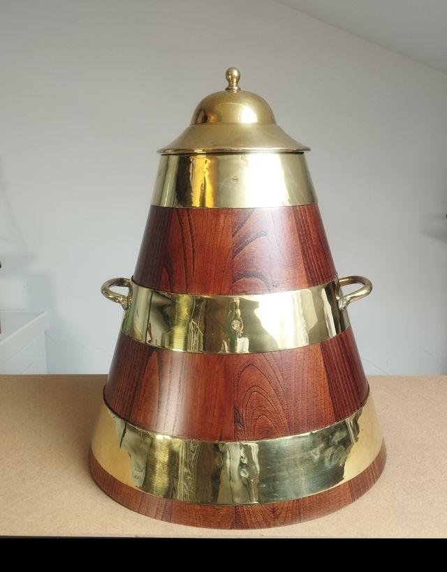 Sella de Roble Artesanal de 17cm de Boca