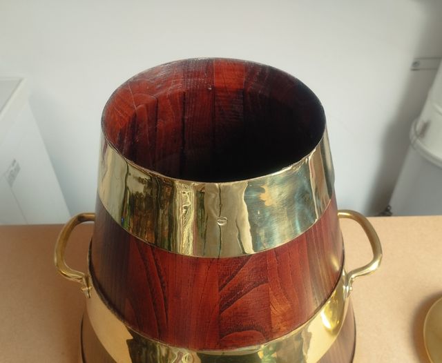 Sella de Roble Artesanal de 17cm de Boca