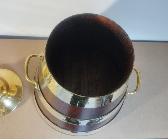 Sella de Roble Artesanal de 17cm de Boca