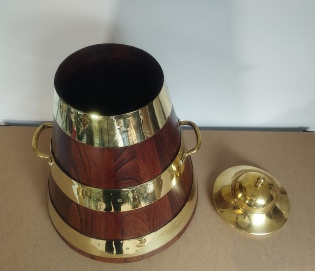 Sella de Roble Artesanal de 17cm de Boca