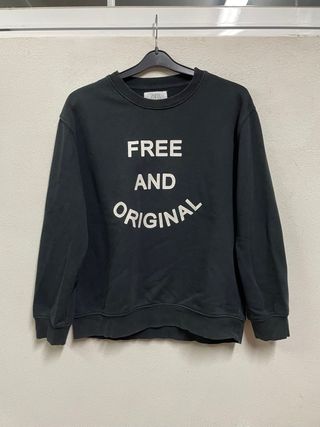 Sudadera Zara Negra FREE AND ORIGINAL