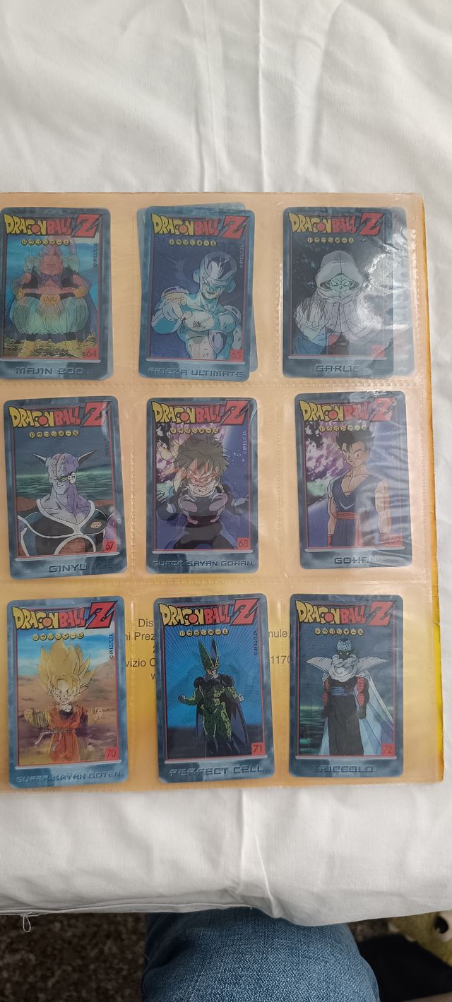 Album dragon ball Z Lenticolari Giochi Preziosi