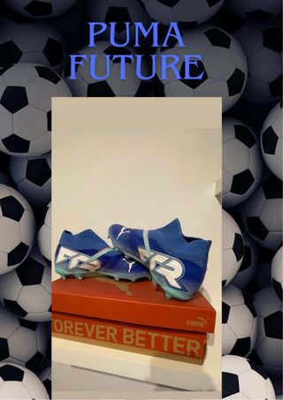 Puma Future Botas Fútbol Azul Usadas 1 Vez