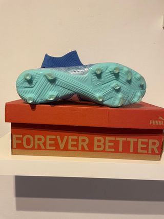 Puma Future Botas Fútbol Azul Usadas 1 Vez