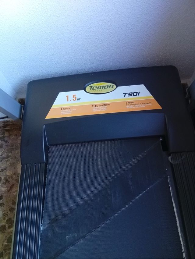 Cinta de Correr Tempo T90I 1.5 HP