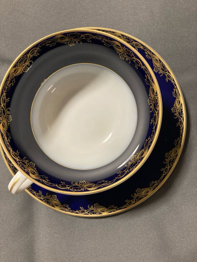 4 Tazas y Platos Rosenthal Porcelana , taza de The