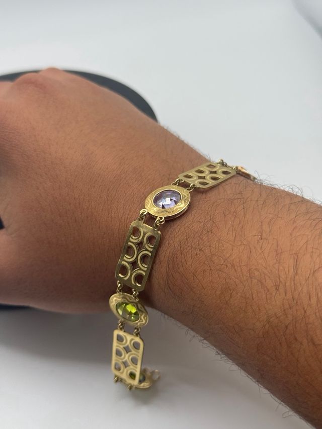 Ref283 Pulsera de oro de 18k de diseño