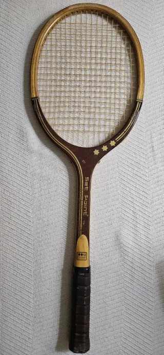 Raqueta Tenis Vintage Rucanor Madera años 70-80