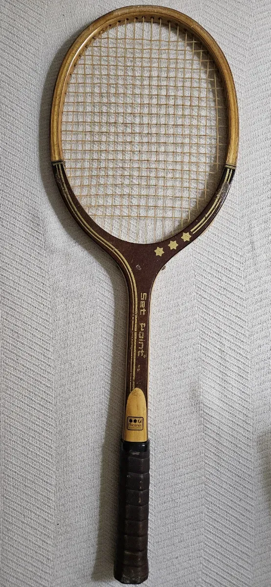 Raqueta Tenis Vintage Rucanor Madera años 70-80