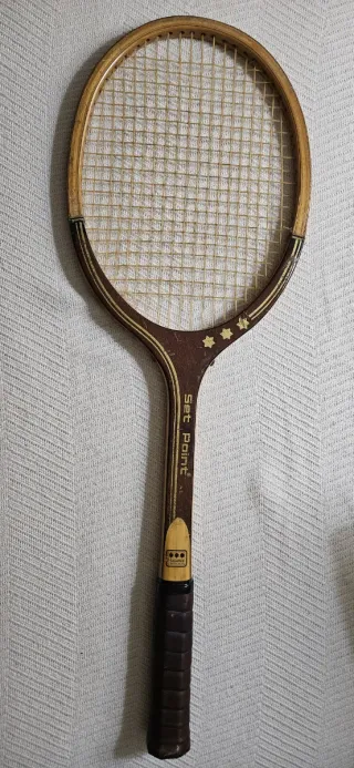 Raqueta Tenis Vintage Rucanor Madera años 70-80