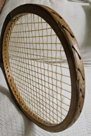 Raqueta Tenis Vintage Rucanor Madera años 70-80