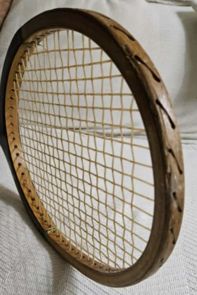 Raqueta Tenis Vintage Rucanor Madera años 70-80
