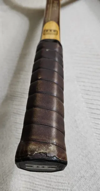 Raqueta Tenis Vintage Rucanor Madera años 70-80