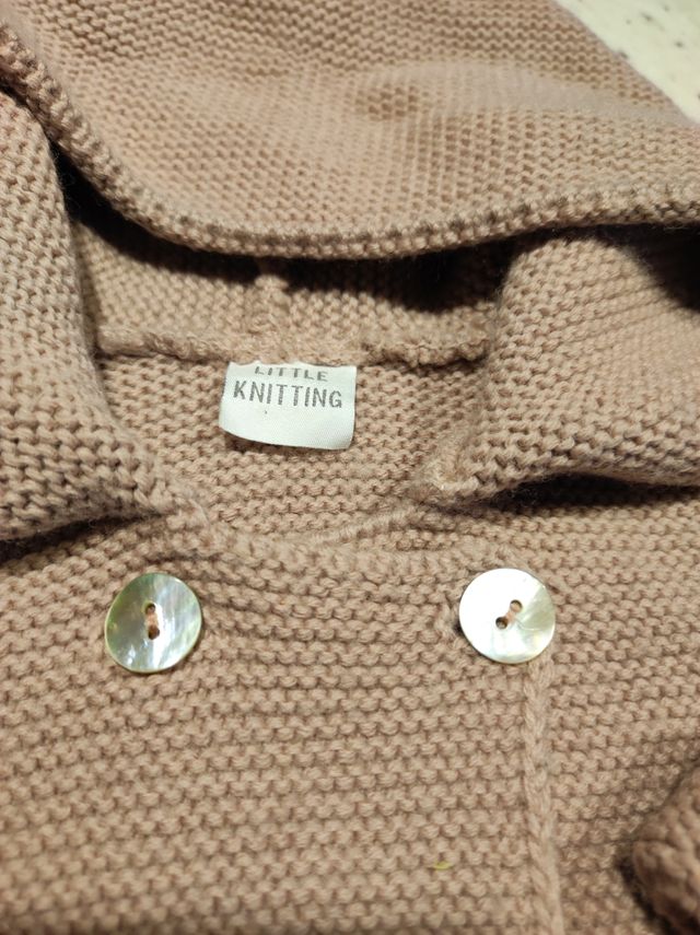 Conjunto punto niña Little Knitting 12 meses