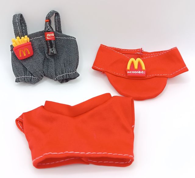 Vestito Labubu Outfit Completo McDonalds Doll NEW