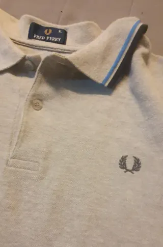 POLO FRED PERRY gris