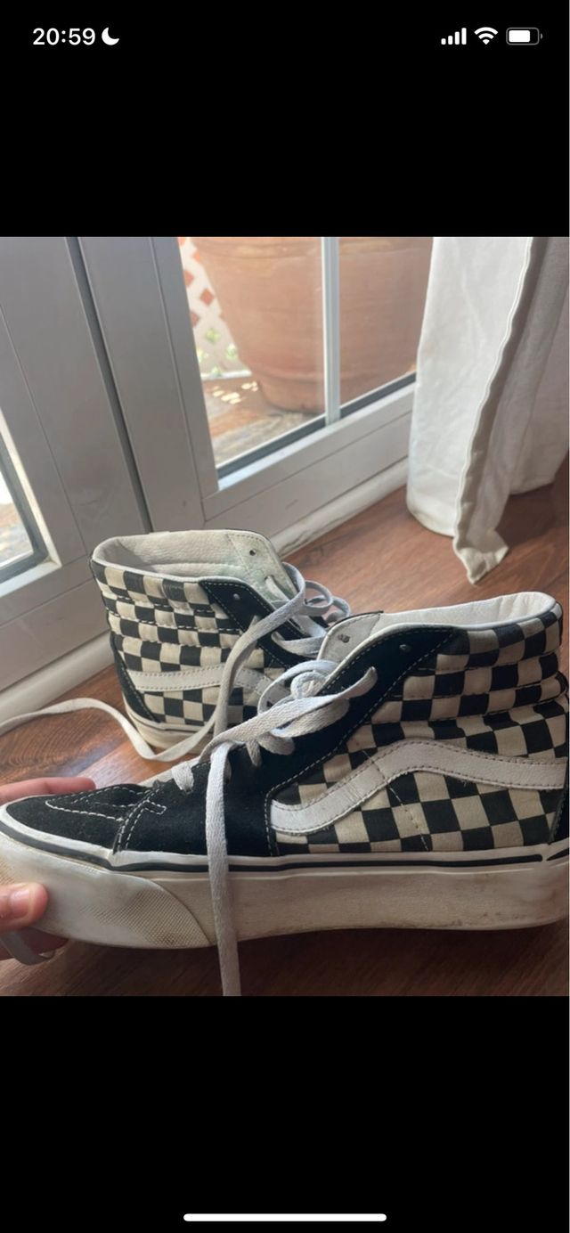Zapatillas Vans Checkerboard Altas