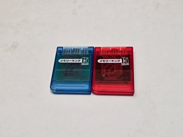 2 cartões de memória PS1 - memória para PlayStation 1