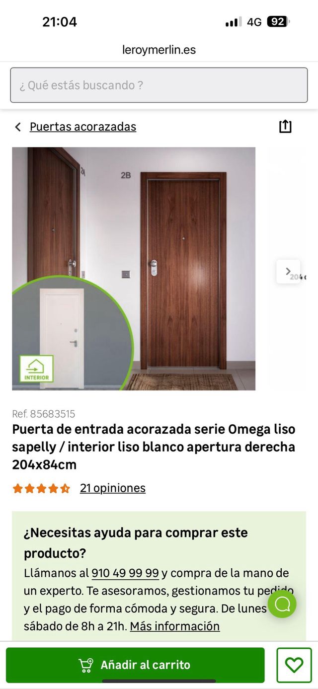 Puerta Acorazada Omega