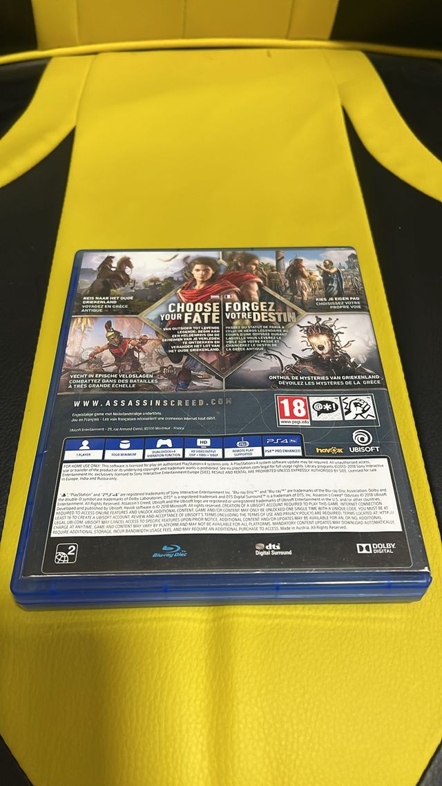 Assasins Creed Odyssey PS4 Pal Fra