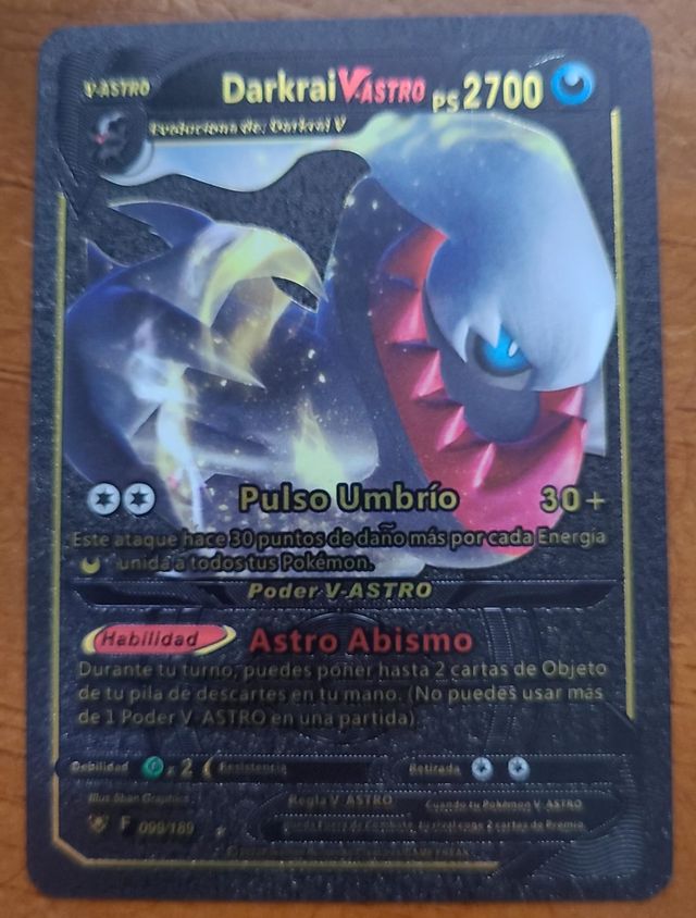 Carta Pokémon Darkrai V-ASTRO 099/189