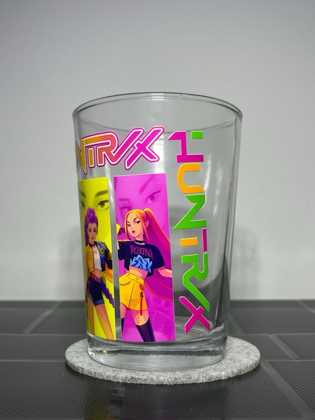 Vaso personalizado guerreras K-pop