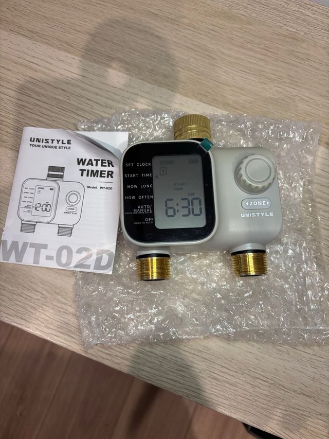 Temporizador de riego UNISTYLE WT-02D
