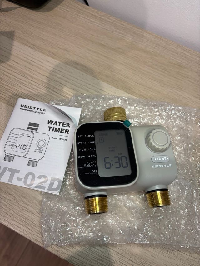 Temporizador de riego UNISTYLE WT-02D