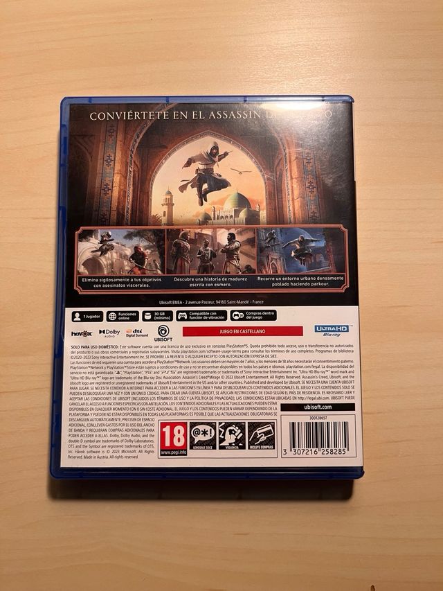 Assasin's Creed Mirage PS5