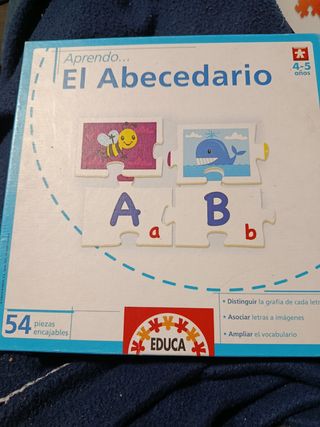 Puzzle El Abecedario Educa 54 piezas
