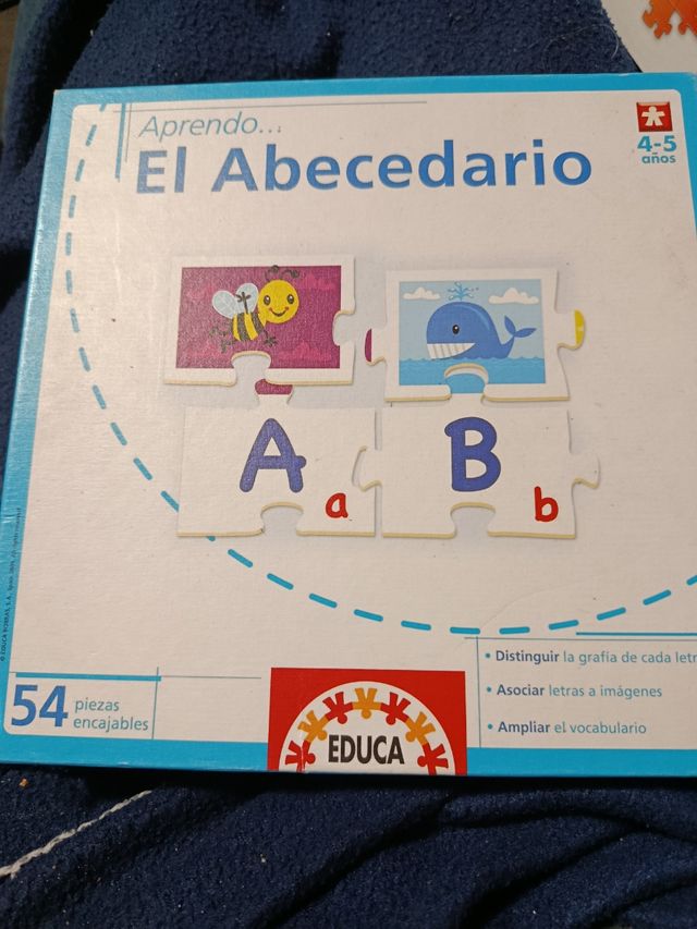 Puzzle El Abecedario Educa 54 piezas