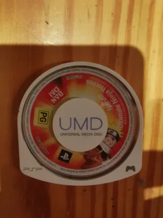 PSP Naruto Ultimate Ninja Heroes UMD