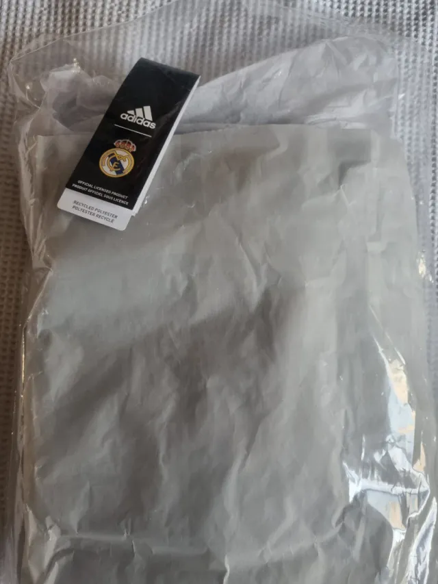 Adidas Real Madrid Sudadera Gris