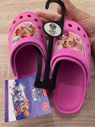 Ciabatte Paw Patrol per bambina rosa EU26