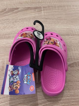 Ciabatte Paw Patrol per bambina rosa EU26