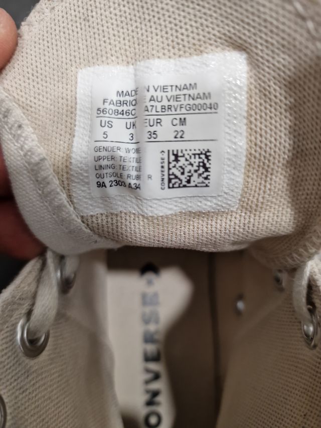 Zapatillas Converse Talla 35