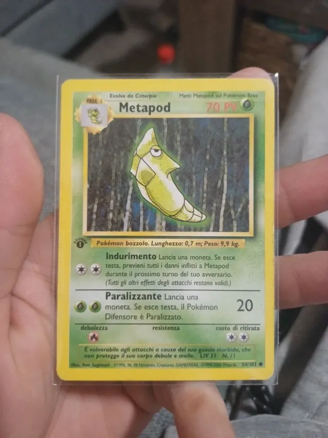 Metapod 1ª Edición Italiano