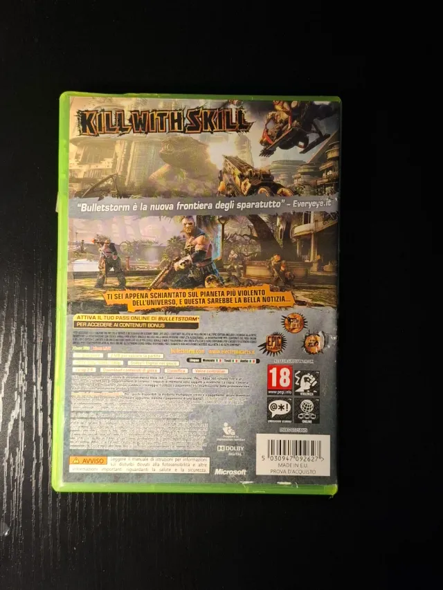 Bulletstorm Xbox 360