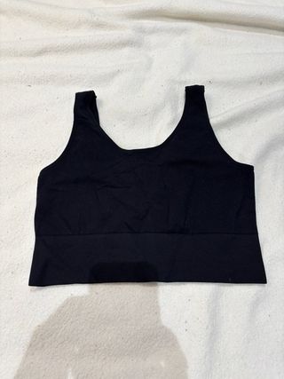 Top deportivo Shein Talla M Negro