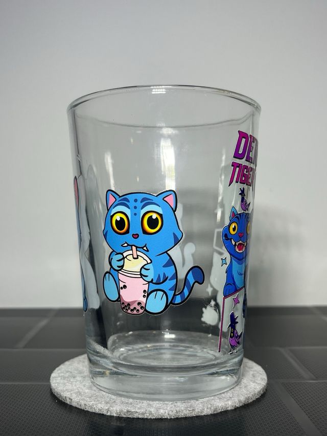 Vaso Derpy Tiger guerreras kpop