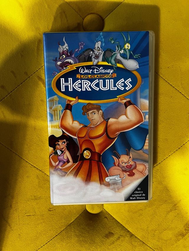 VHS Hércules Disney Clásicos Español