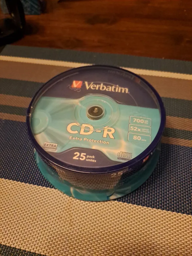 Verbatim CD-R Extra Protection 25 pz 700MB