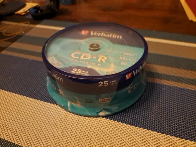 Verbatim CD-R Extra Protection 25 pz 700MB