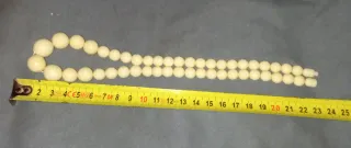 Collana tinta Avorio Vintage