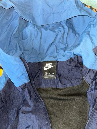 Chaqueta Nike Azul y Blanca