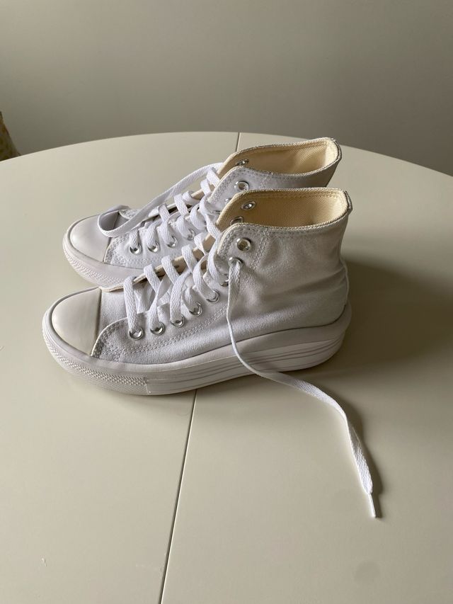 Converse All Star Blancas Talla 36.5