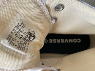 Converse All Star Blancas Talla 36.5