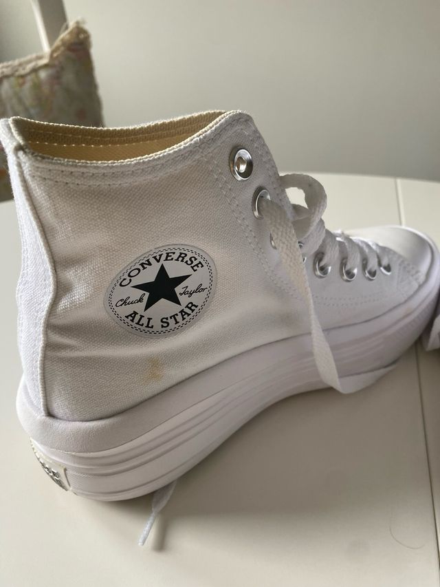 Converse All Star Blancas Talla 36.5