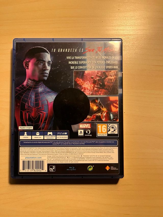 Spider-Man Miles Morales PS4