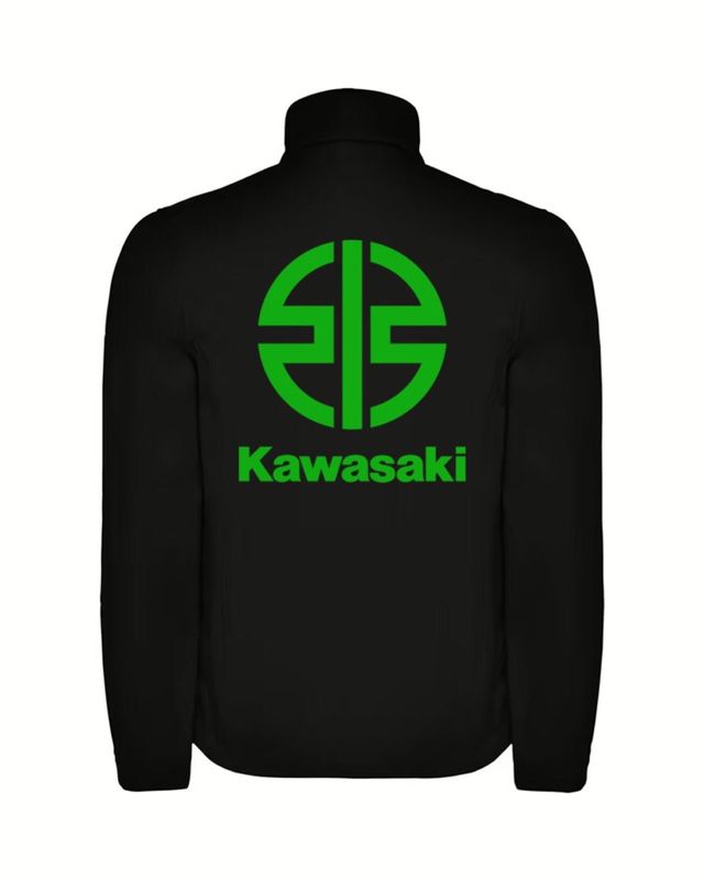 Chaqueta Softshell Kawasaki personalizable